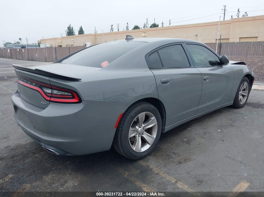 VIN 2C3CDXHG7HH523944 2017 DODGE CHARGER SXT RWD