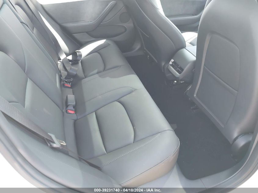 2023 Tesla Model 3 Long Range Dual Motor All-Wheel Drive VIN: 5YJ3E1EBXPF631106 Lot: 39231740