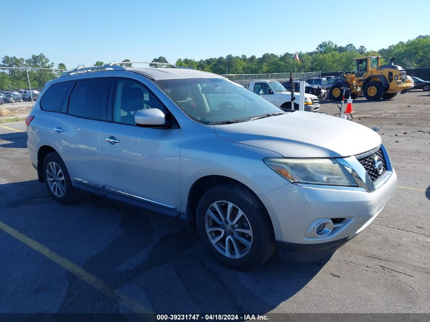 2013 Nissan Pathfinder Sl VIN: 5N1AR2MN1DC650693 Lot: 39231747