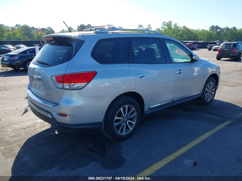 2013 Nissan Pathfinder Sl VIN: 5N1AR2MN1DC650693 Lot: 39231747