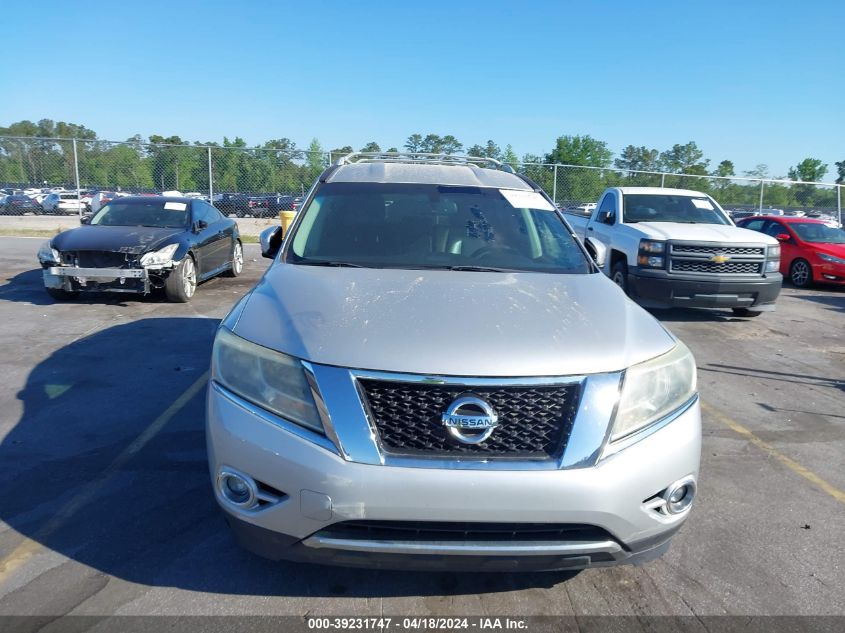 2013 Nissan Pathfinder Sl VIN: 5N1AR2MN1DC650693 Lot: 39231747