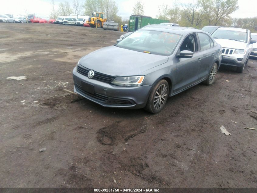 2011 Volkswagen Jetta 2.5L Se VIN: 3VWDZ7AJ0BM305244 Lot: 39231750