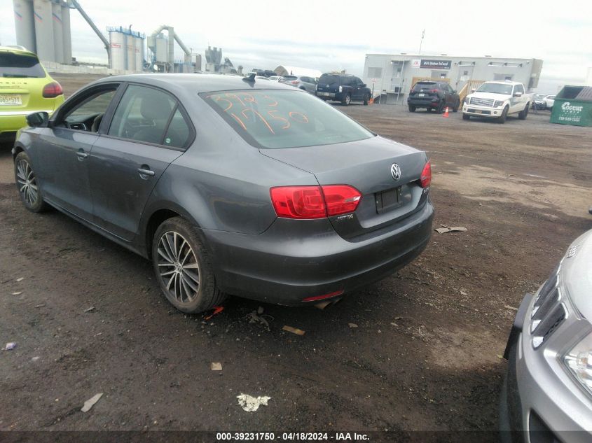 2011 Volkswagen Jetta 2.5L Se VIN: 3VWDZ7AJ0BM305244 Lot: 39231750