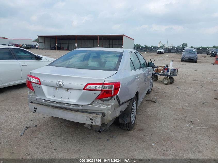 2013 Toyota Camry Le VIN: 4T1BF1FK6DU246907 Lot: 51735384