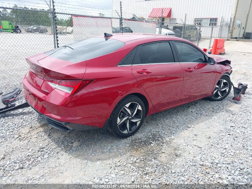 2023 Hyundai Elantra Limited VIN: KMHLP4AG3PU484983 Lot: 39255328