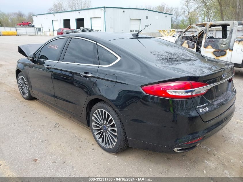 2017 Ford Fusion Se VIN: 3FA6P0H97HR130593 Lot: 39257268