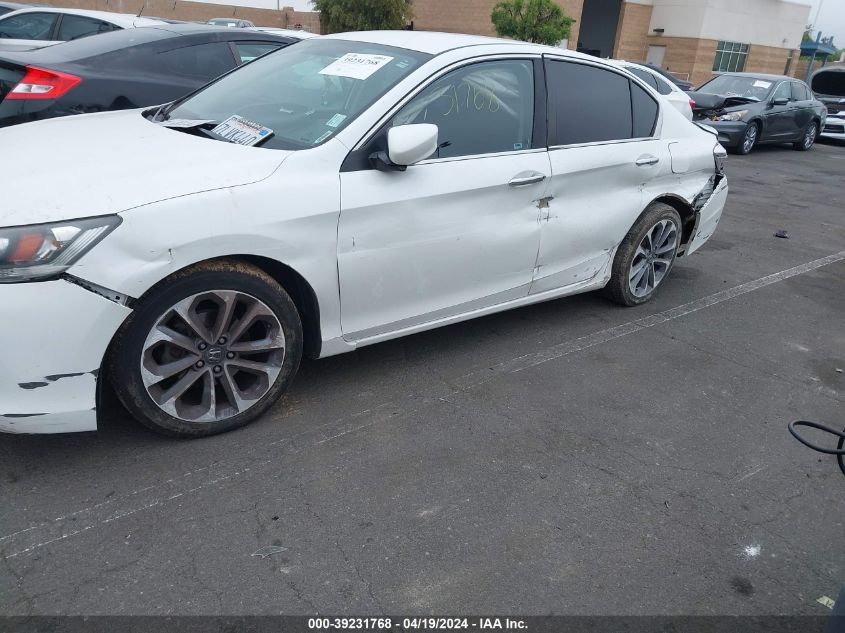 2015 Honda Accord Sport VIN: 1HGCR2F57FA223089 Lot: 39258604