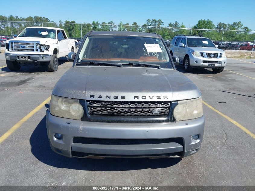 2013 Land Rover Range Rover Sport Hse VIN: SALSK2D46DA760552 Lot: 39231771