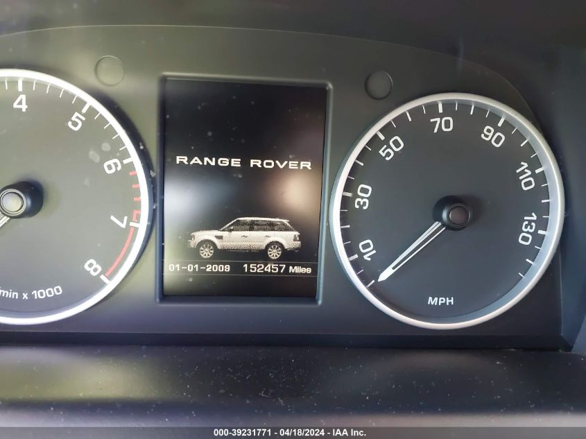 2013 Land Rover Range Rover Sport Hse VIN: SALSK2D46DA760552 Lot: 39231771