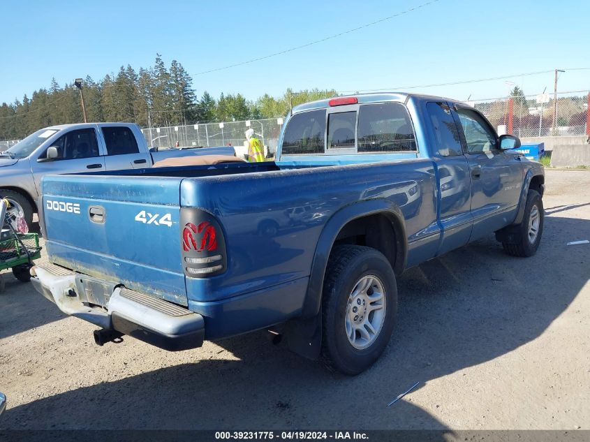 2002 Dodge Dakota VIN: 1B7GG12XX2S721119 Lot: 39257414