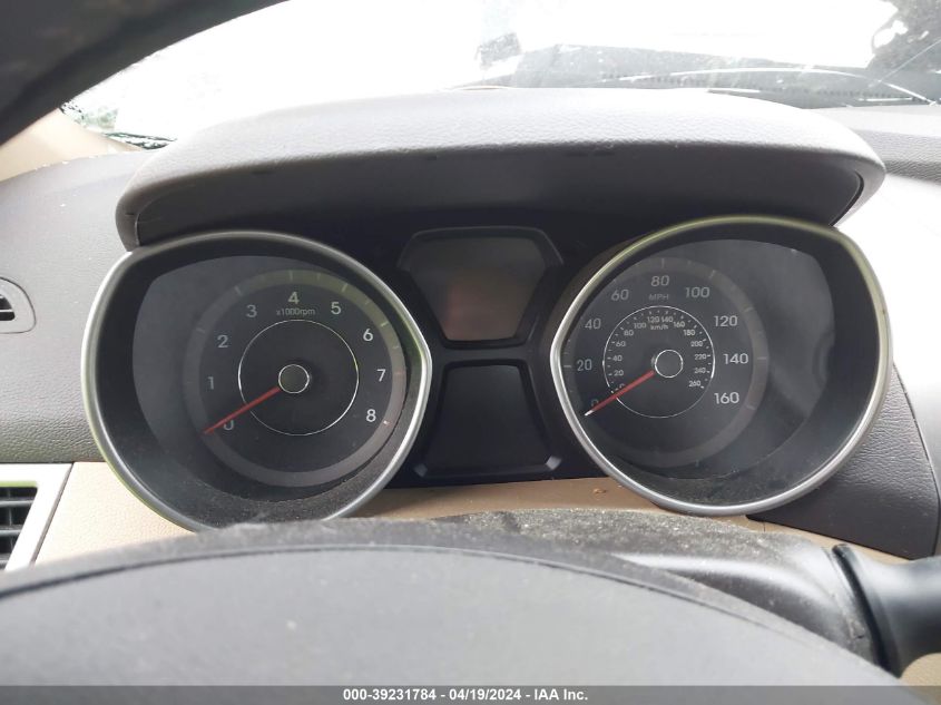 2012 Hyundai Elantra Limited VIN: 5NPDH4AE0CH100098 Lot: 39231784