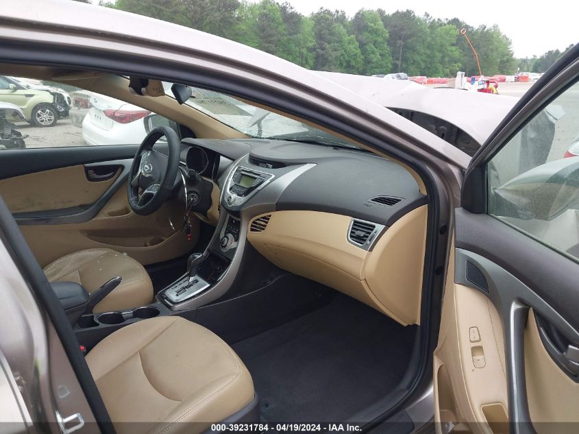 2012 Hyundai Elantra Limited VIN: 5NPDH4AE0CH100098 Lot: 39231784