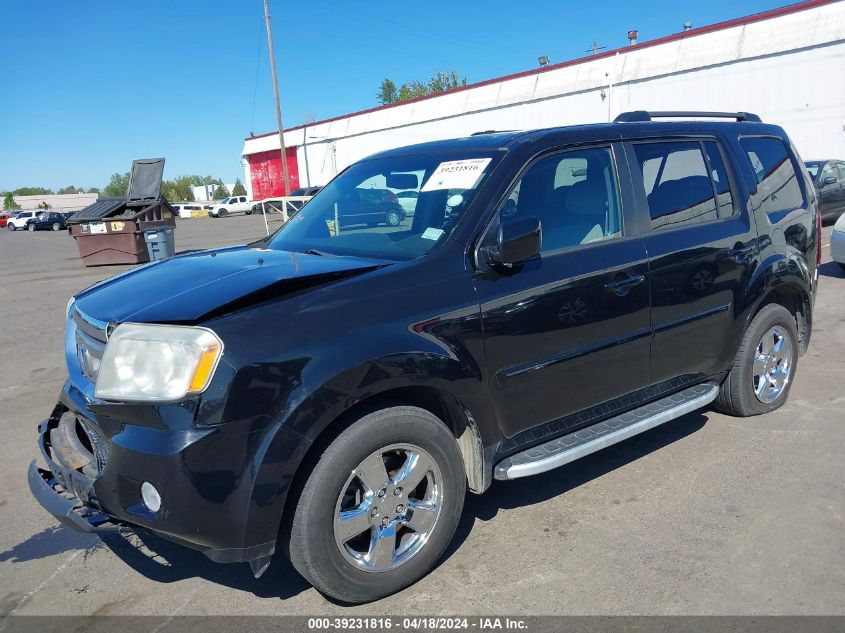 2011 Honda Pilot Ex-L VIN: 5FNYF3H57BB018440 Lot: 30035974