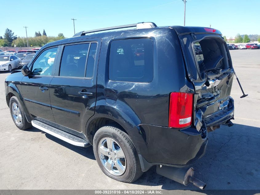 2011 Honda Pilot Ex-L VIN: 5FNYF3H57BB018440 Lot: 30035974