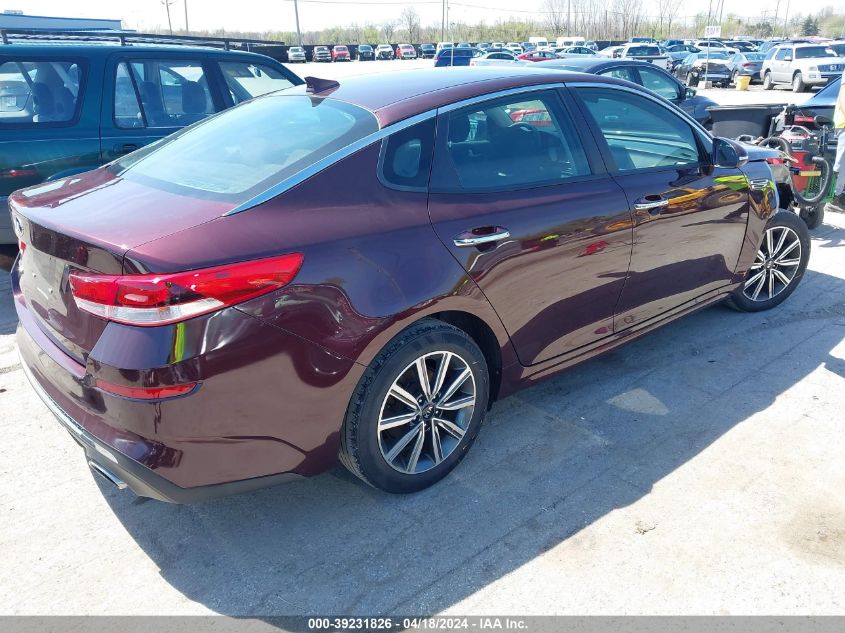 2019 Kia Optima Lx VIN: 5XXGT4L36KG351824 Lot: 39231826