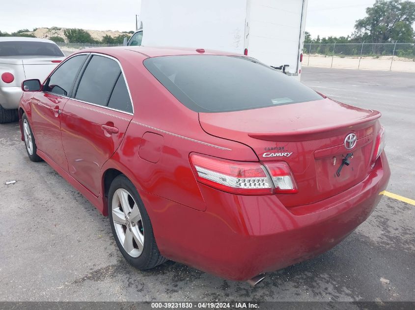 2011 Toyota Camry Se VIN: 4T1BF3EK6BU139270 Lot: 39231830