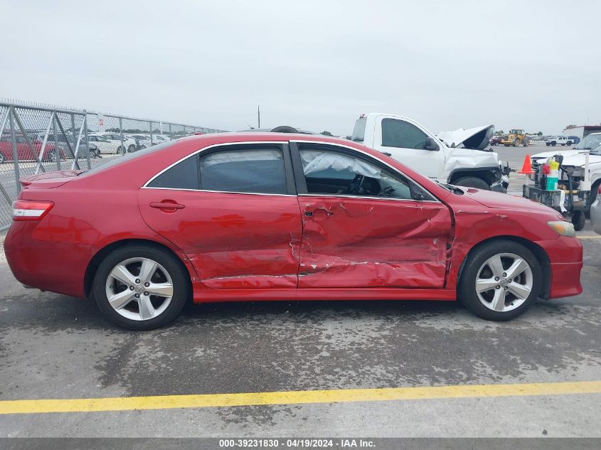 2011 Toyota Camry Se VIN: 4T1BF3EK6BU139270 Lot: 39231830