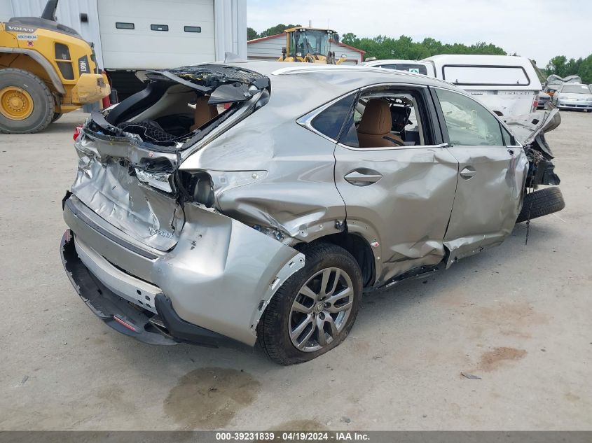 2015 Lexus Nx 200T VIN: JTJYARBZ5F2020383 Lot: 39231839