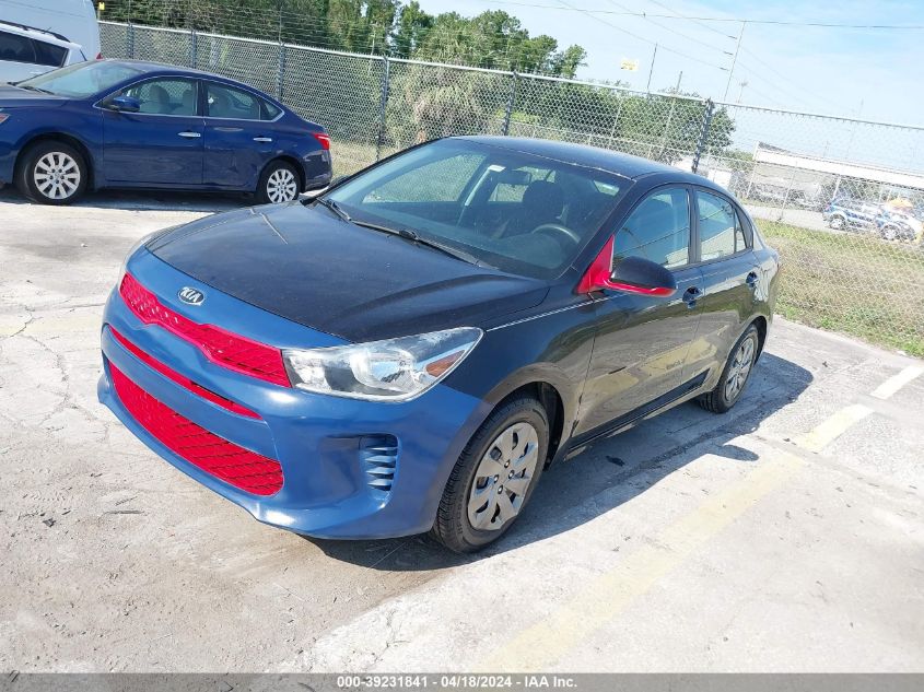 2019 Kia Rio Lx VIN: 3KPA24AB7KE188144 Lot: 48159864