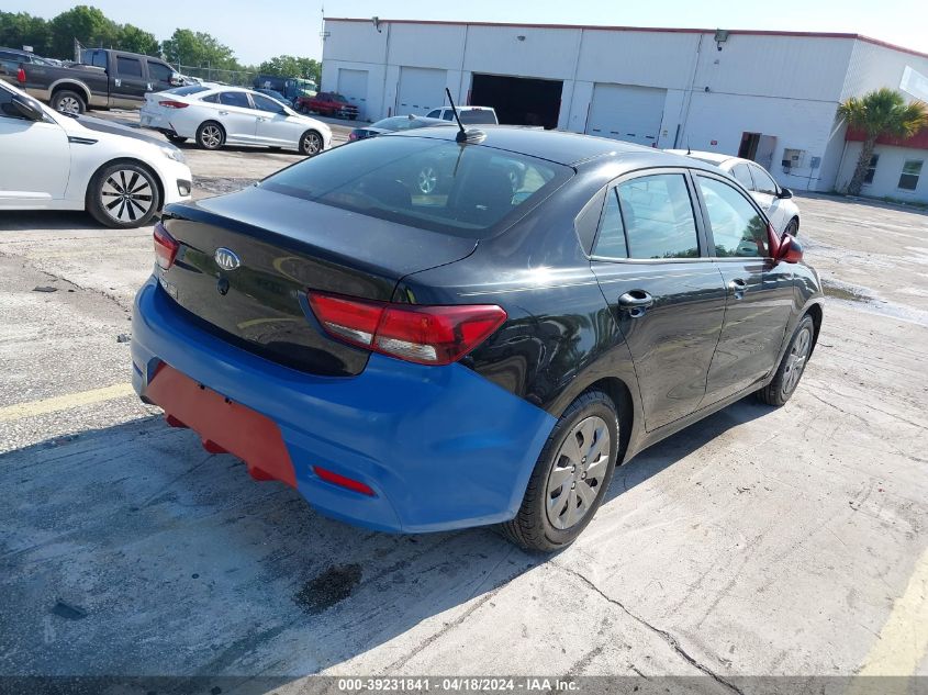 2019 Kia Rio Lx VIN: 3KPA24AB7KE188144 Lot: 48159864