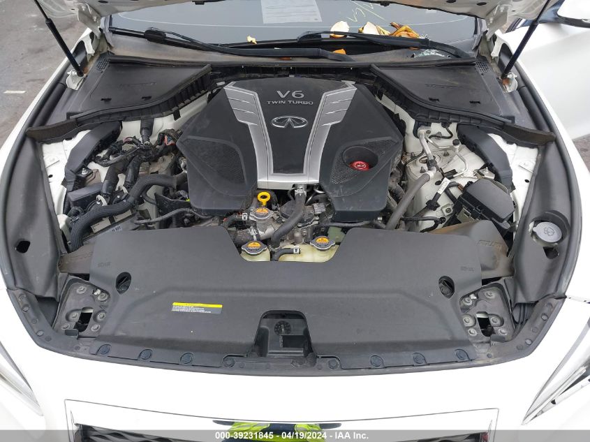 2017 Infiniti Q50 3.0T Red Sport 400 VIN: JN1FV7AR5HM871646 Lot: 39231845