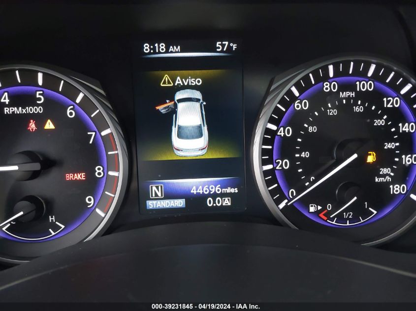 2017 Infiniti Q50 3.0T Red Sport 400 VIN: JN1FV7AR5HM871646 Lot: 39231845