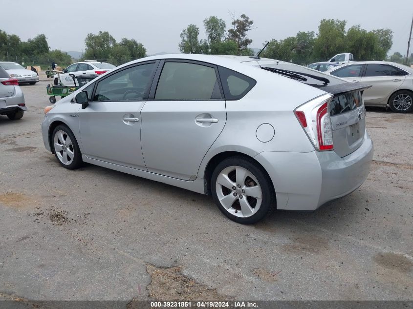 2012 Toyota Prius Five VIN: JTDKN3DUXC1565511 Lot: 39255520