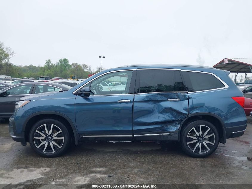 2019 Honda Pilot Touring VIN: 5FNYF6H9XKB026858 Lot: 39222327