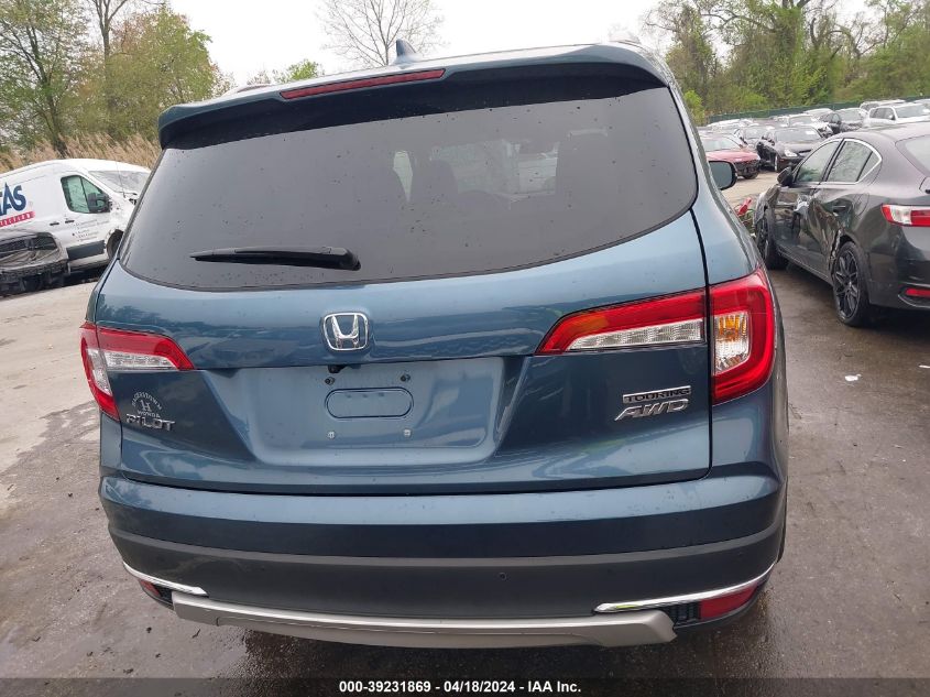 2019 Honda Pilot Touring VIN: 5FNYF6H9XKB026858 Lot: 39222327