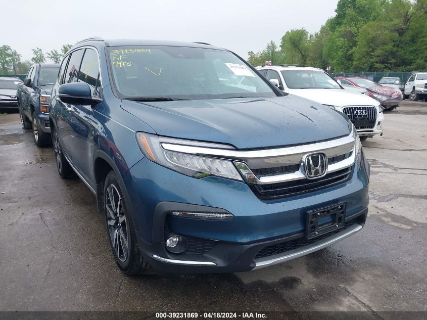 2019 Honda Pilot Touring VIN: 5FNYF6H9XKB026858 Lot: 39222327