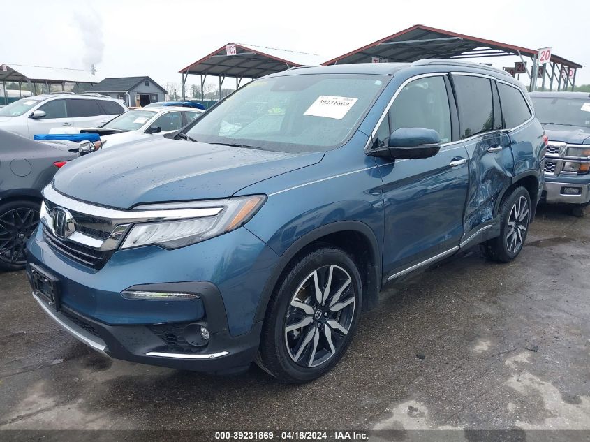 2019 Honda Pilot Touring VIN: 5FNYF6H9XKB026858 Lot: 39222327