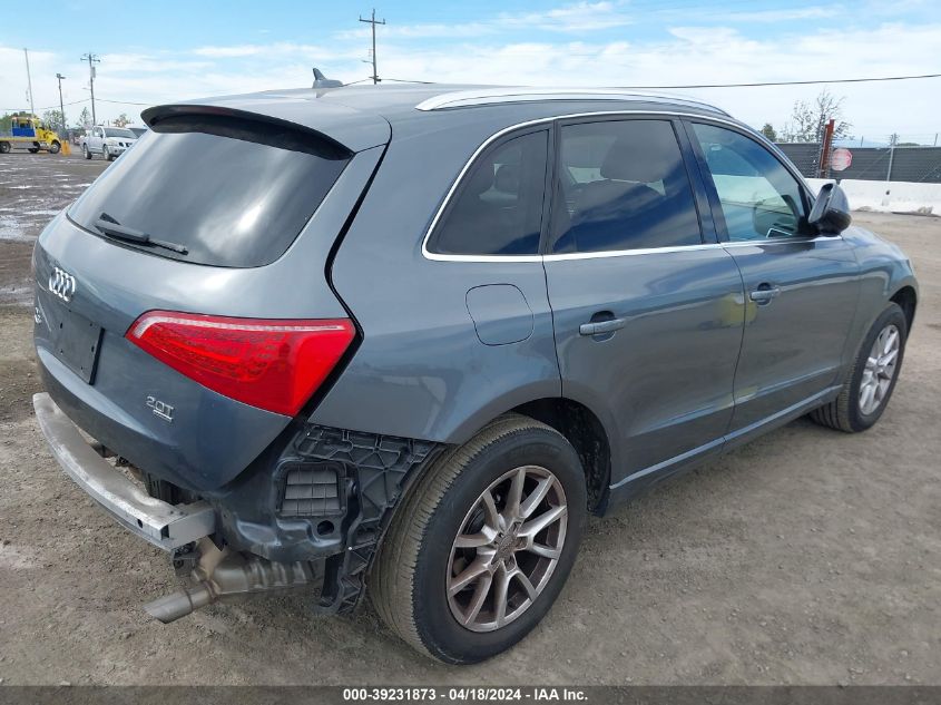 2012 Audi Q5 2.0T Premium VIN: WA1CFAFP4CA092325 Lot: 39231873