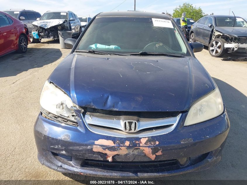 JHMES16525S000147 2005 Honda Civic Lx