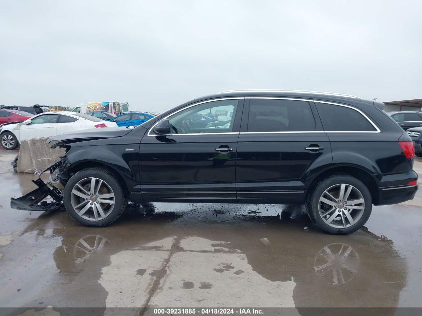 2014 Audi Q7 3.0T Premium VIN: WA1LGAFE5ED016366 Lot: 39231885