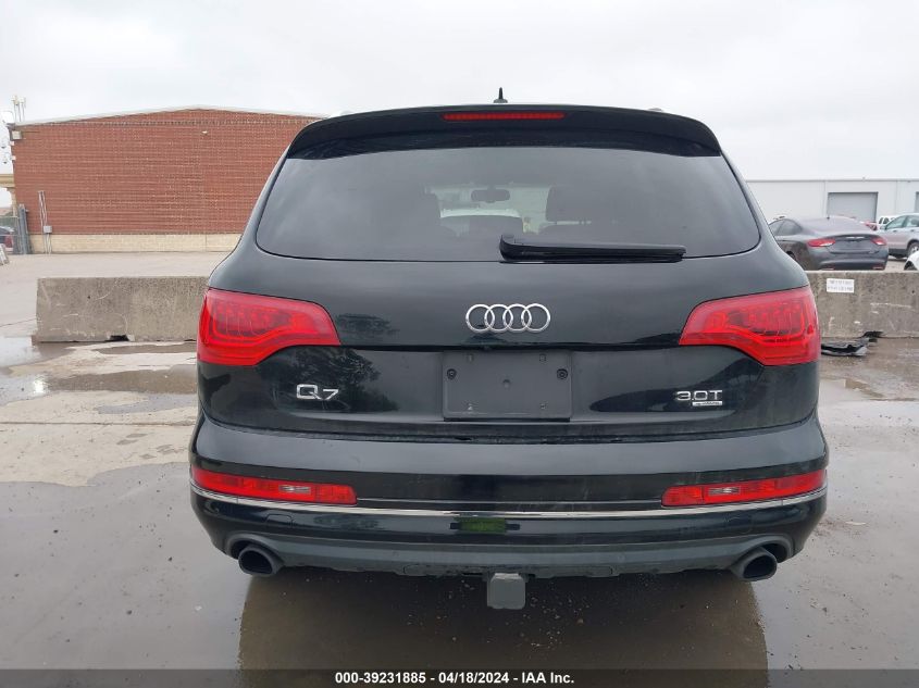 2014 Audi Q7 3.0T Premium VIN: WA1LGAFE5ED016366 Lot: 39231885