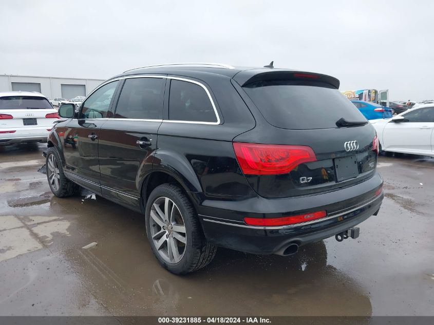 2014 Audi Q7 3.0T Premium VIN: WA1LGAFE5ED016366 Lot: 39231885