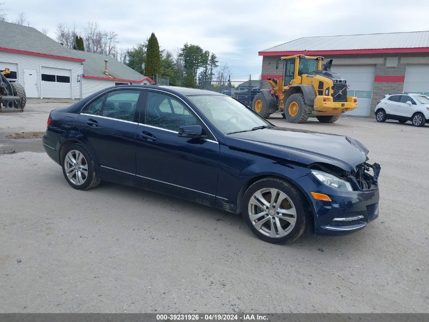 2013 Mercedes-Benz C 300 Luxury 4Matic/Sport 4Matic VIN: WDDGF8AB6DR252998 Lot: 39231926