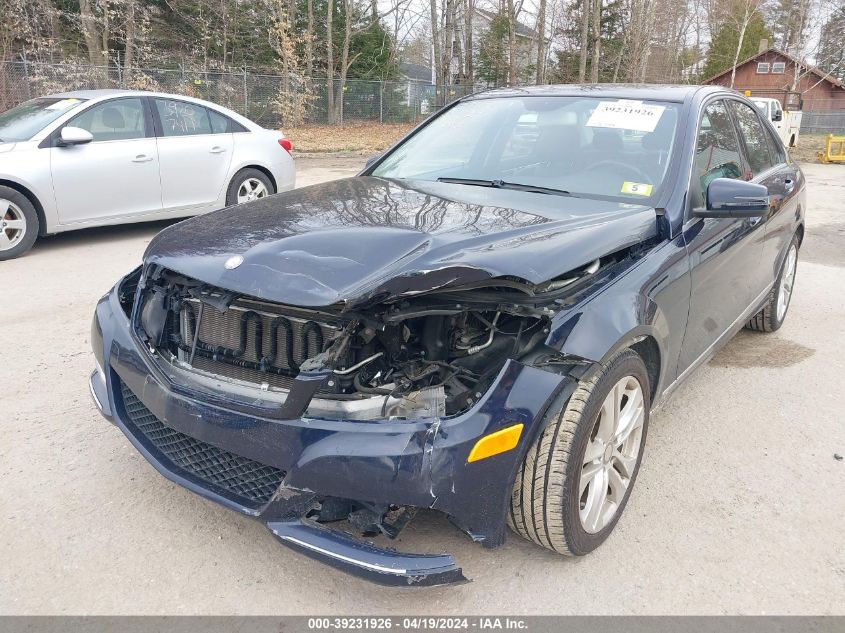 2013 Mercedes-Benz C 300 Luxury 4Matic/Sport 4Matic VIN: WDDGF8AB6DR252998 Lot: 39231926