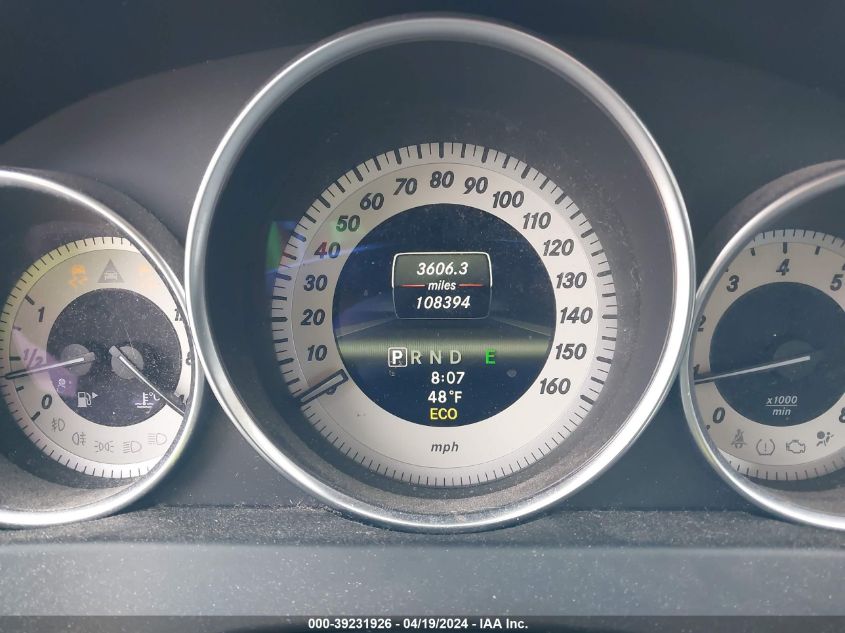 2013 Mercedes-Benz C 300 Luxury 4Matic/Sport 4Matic VIN: WDDGF8AB6DR252998 Lot: 39231926