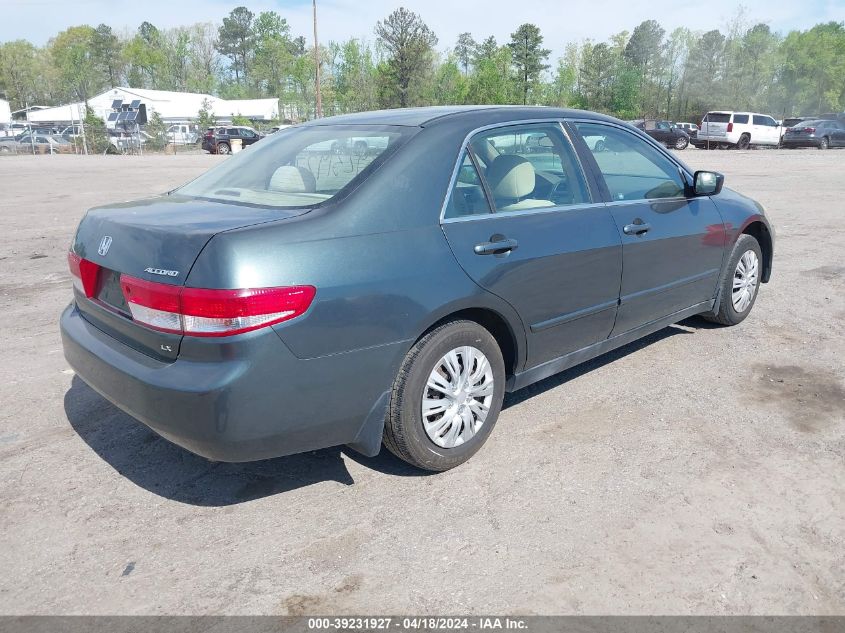 2004 Honda Accord 2.4 Lx VIN: 1HGCM56394A177079 Lot: 39231927