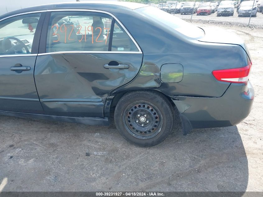 2004 Honda Accord 2.4 Lx VIN: 1HGCM56394A177079 Lot: 39231927