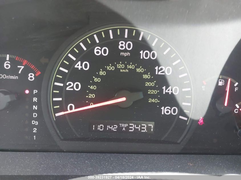 2004 Honda Accord 2.4 Lx VIN: 1HGCM56394A177079 Lot: 39231927