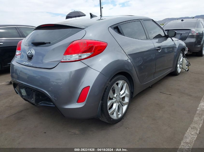 2015 Hyundai Veloster VIN: KMHTC6AD0FU225282 Lot: 39231928