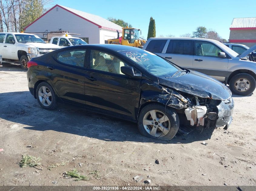 2013 Hyundai Elantra Gls VIN: KMHDH4AE5DU959772 Lot: 39231936