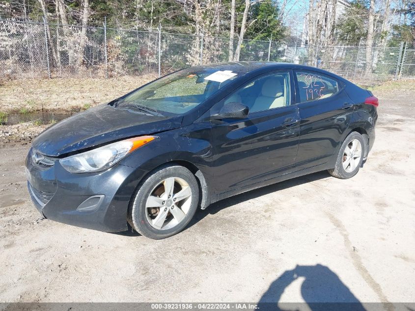 2013 Hyundai Elantra Gls VIN: KMHDH4AE5DU959772 Lot: 39231936