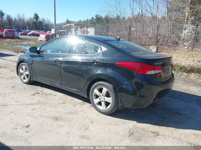 2013 Hyundai Elantra Gls VIN: KMHDH4AE5DU959772 Lot: 39231936