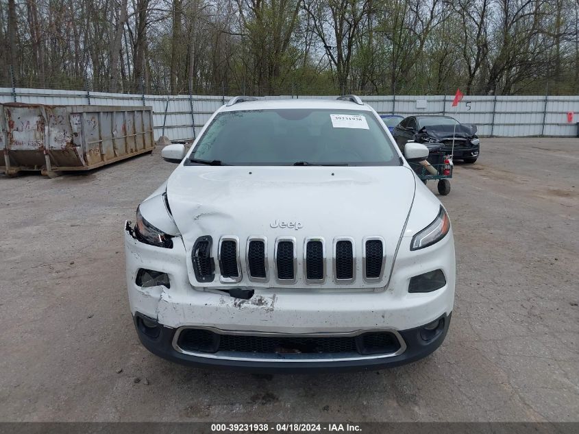 2017 Jeep Cherokee Limited 4X4 VIN: 1C4PJMDS3HW521169 Lot: 39231938