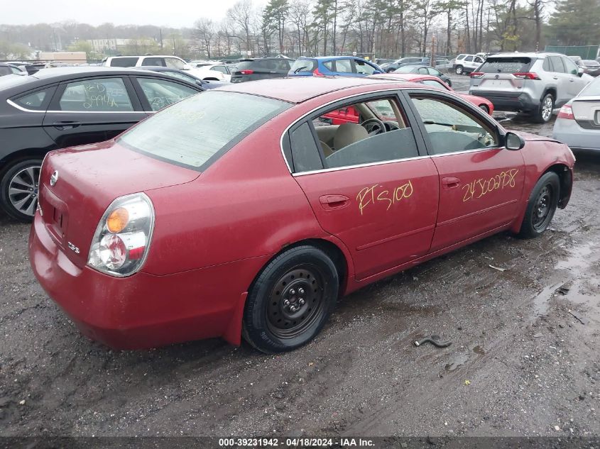 2004 Nissan Altima 2.5 S VIN: 1N4AL11DX4C163171 Lot: 39231942