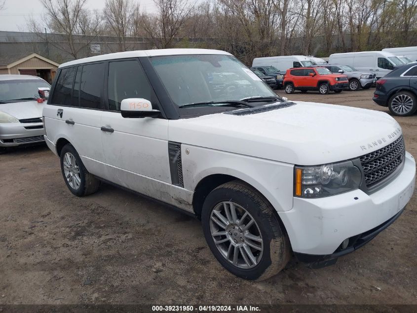 2011 Land Rover Range Rover Hse VIN: SALME1D40BA353396 Lot: 39231950