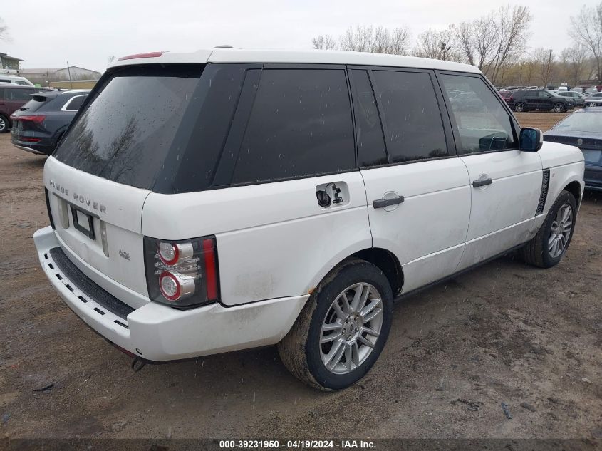 2011 Land Rover Range Rover Hse VIN: SALME1D40BA353396 Lot: 39231950